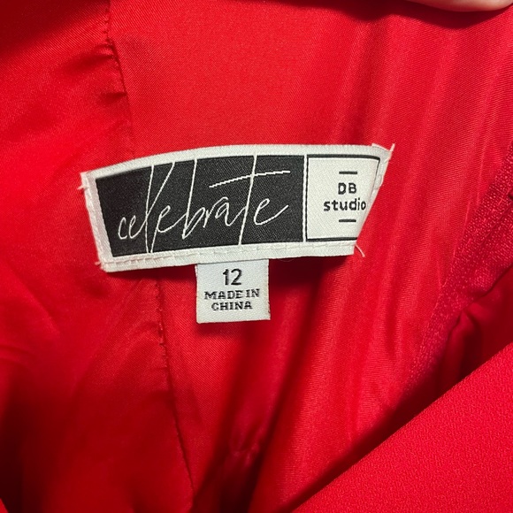 David’s Bridal Flutter Sleeve Bridesmaid Dress - Picture 4 of 5